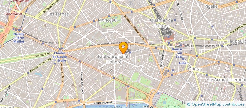 localisation de l'entreprise FRIEDLAND C & P  PARIS