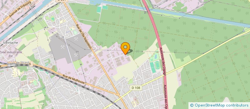 localisation de l'entreprise FRIEDLING GRAPHIQUE  RIXHEIM