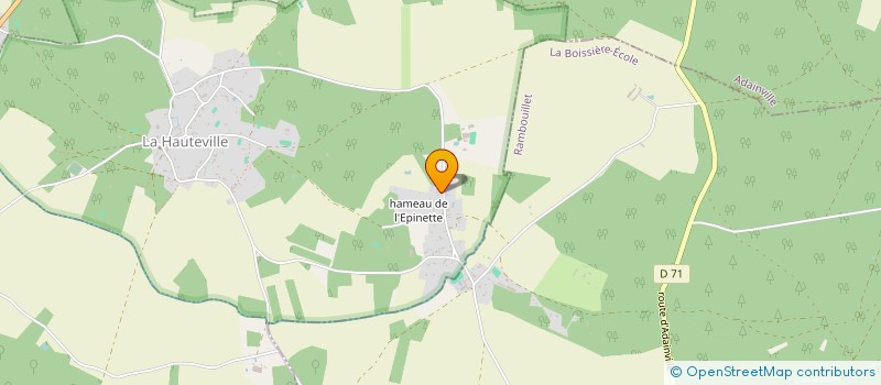 localisation de l'entreprise FRIEH  LA HAUTEVILLE