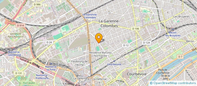 localisation de l'entreprise FRIENDLY KIDS DRESSING à COURBEVOIE