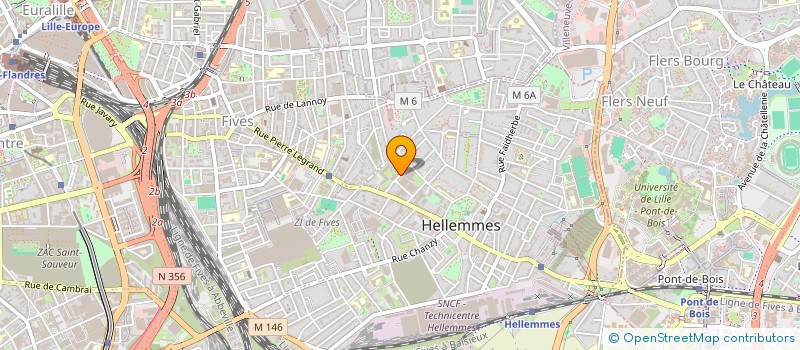 localisation de l'entreprise FRIENDLYTECH à LILLE