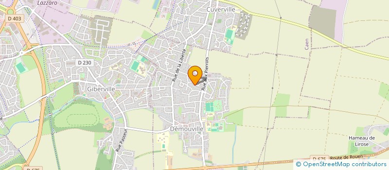 localisation de l'entreprise FRIENDS 1984  DEMOUVILLE