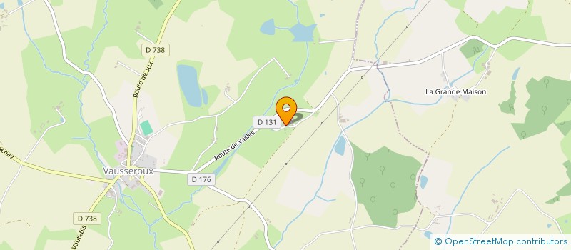 localisation de l'entreprise FRIENDS COMPAGNY  VAUSSEROUX