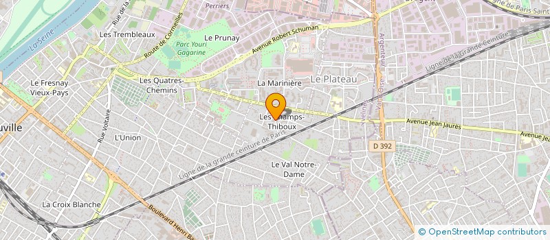 localisation de l'entreprise FRIENDS CONNEXION  SARTROUVILLE