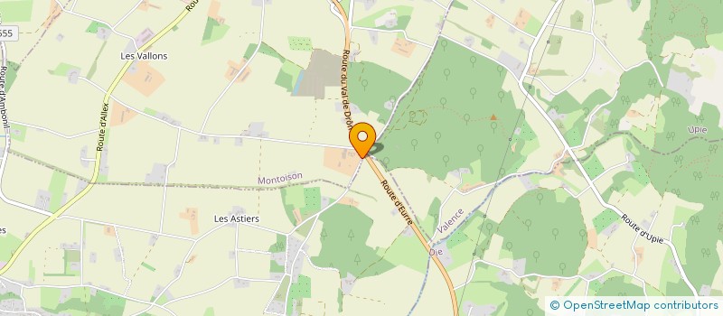 localisation de l'entreprise FRIENDS EVENTS  MONTOISON