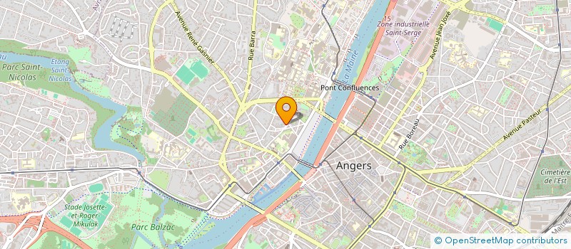 localisation de l'entreprise FRIENDS INVEST à ANGERS