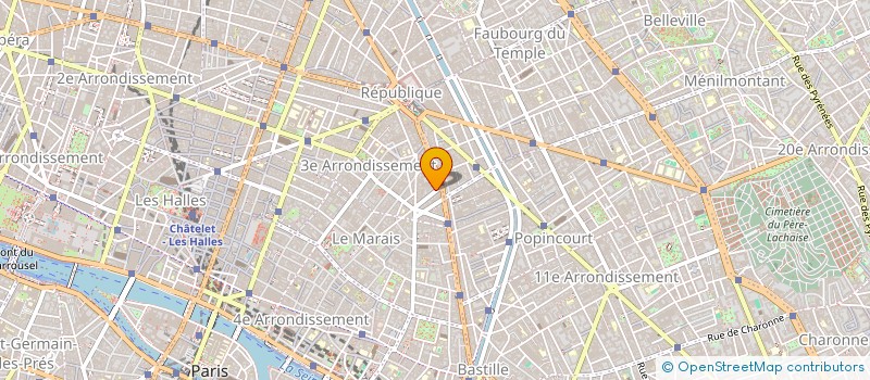 localisation de l'entreprise FRIENDS OF NIR-OZ  PARIS