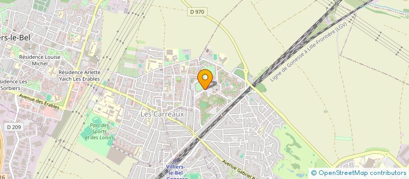 localisation de l'entreprise FRIENDS TECHNOLOGY AND BAZAR  GONESSE