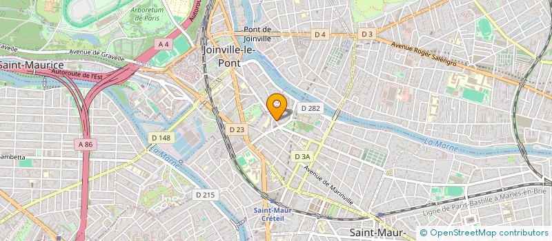 localisation de l'entreprise FRIENDZ à SAINT-MAUR-DES-FOSSES