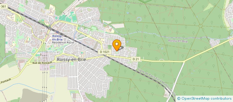 localisation de l'entreprise FRIENDZONE TEAM DANCE (FZTD)  ROISSY-EN-BRIE