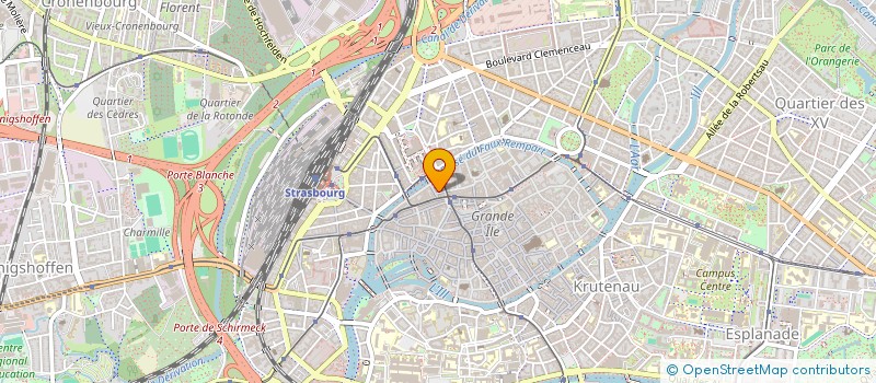 localisation de l'entreprise FRIESE/REGNIER à STRASBOURG