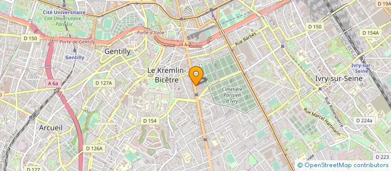 localisation de l'entreprise FRIESLANDCAMPINA FRANCE à LE KREMLIN-BICETRE
