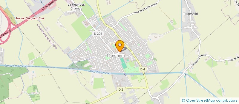 localisation de l'entreprise FRIGENORD à TETEGHEM-COUDEKERQUE-VILLAGE