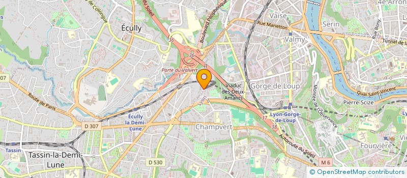 localisation de l'entreprise FRIGG-IMMO  LYON