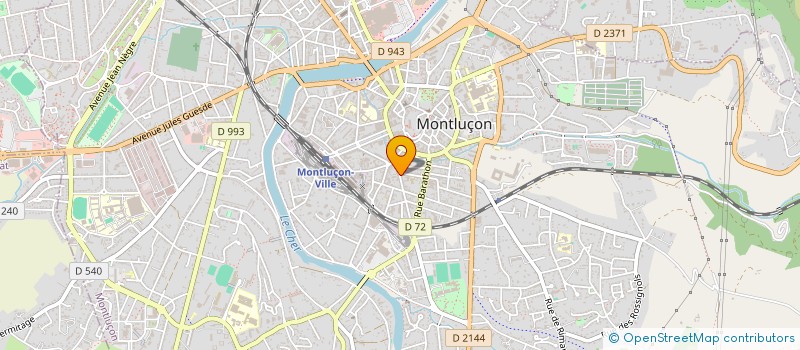 localisation de l'entreprise FRIGG IMMOBILIER à MONTLUCON