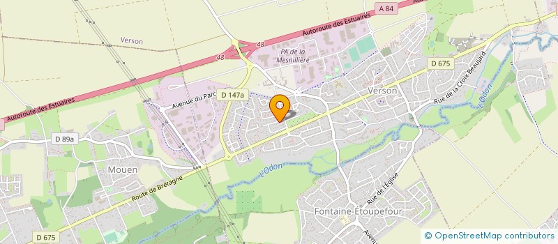 localisation de l'entreprise FRIGINTER  VERSON