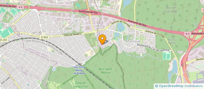 localisation de l'entreprise FRIGO CARJEM  EMERAINVILLE