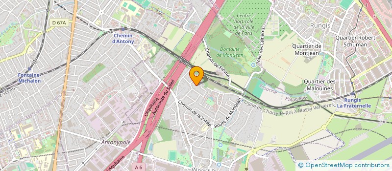localisation de l'entreprise FRIGO DE L'EUROPE à WISSOUS