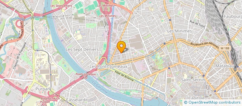 localisation de l'entreprise FRIGO DEPANNAGE 31 à TOULOUSE