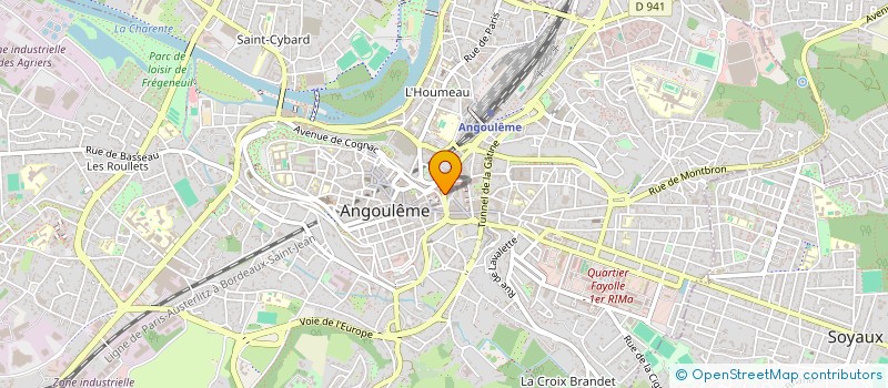 localisation de l'entreprise FRIGO FILMS à ANGOULEME