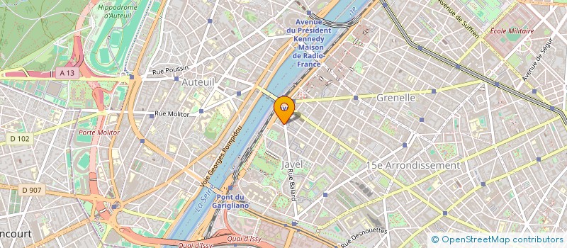 localisation de l'entreprise FRIGORTEC FRANCE  PARIS