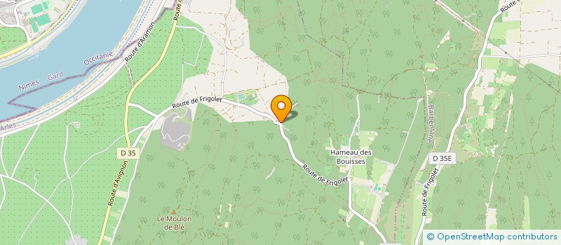 localisation de l'entreprise FRIGOTERRE  TARASCON