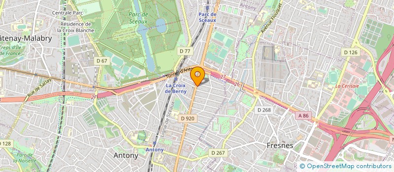 localisation de l'entreprise FRIIDAY  ANTONY