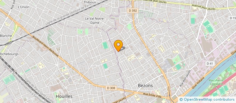 localisation de l'entreprise FRIK2 à BEZONS