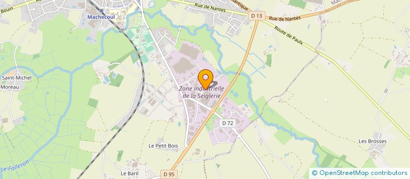 localisation de l'entreprise FRILAME  MACHECOUL-SAINT-MEME