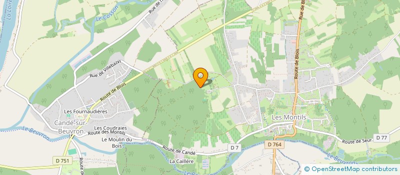 localisation de l'entreprise FRILEUSE  LES MONTILS