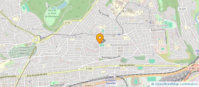 localisation de l'entreprise FRILEUSE EVOLUTION à LE HAVRE