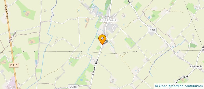 localisation de l'entreprise FRILOR  HAZEBROUCK