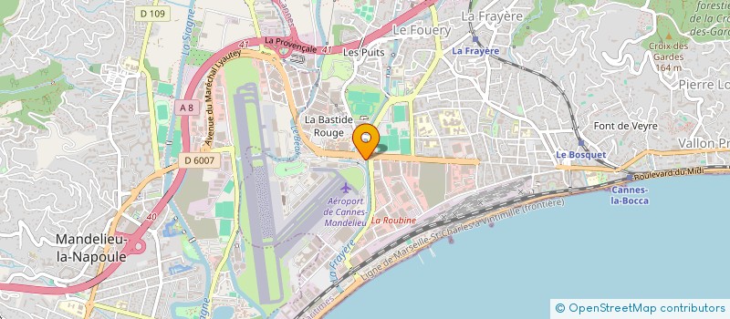 localisation de l'entreprise FRIMAN MEDIA FRANCE SARL  CANNES