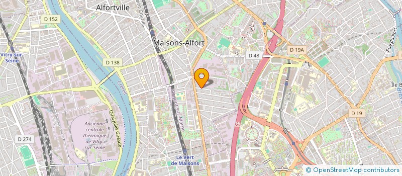 localisation de l'entreprise FRIMATHERM à MAISONS-ALFORT