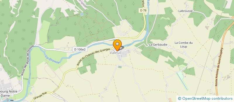 localisation de l'entreprise FRIMO à BRANTOME EN PERIGORD