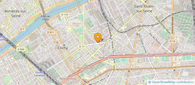 localisation de l'entreprise FRIMOL à CLICHY