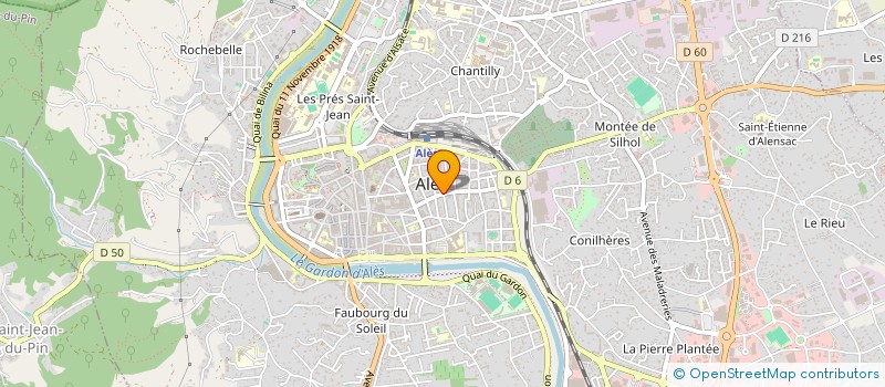 localisation de l'entreprise FRIMOUSSE à ALES