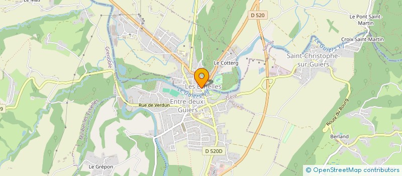 localisation de l'entreprise FRIMOUSSE à LES ECHELLES