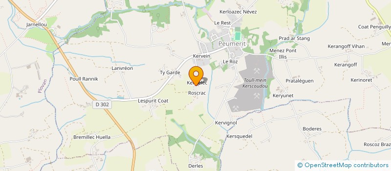 localisation de l'entreprise FRIMOUSSETTE  PEUMERIT