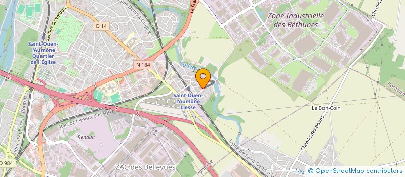 localisation de l'entreprise FRINGALE à SAINT-OUEN-L'AUMONE