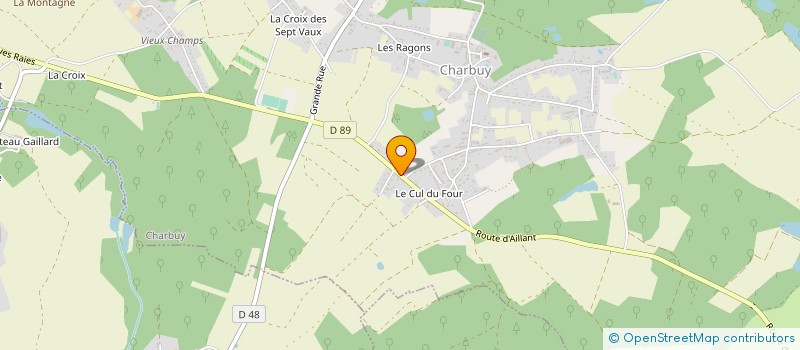 localisation de l'entreprise FRINGANT  FLEURY-LA-VALLEE