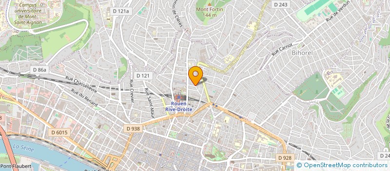 localisation de l'entreprise FRINRACALO  ROUEN