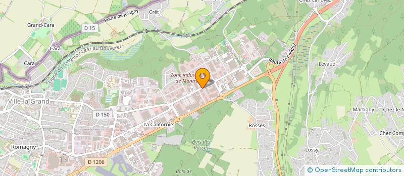 localisation de l'entreprise FRIOL PAYSAGE  VILLE-LA-GRAND