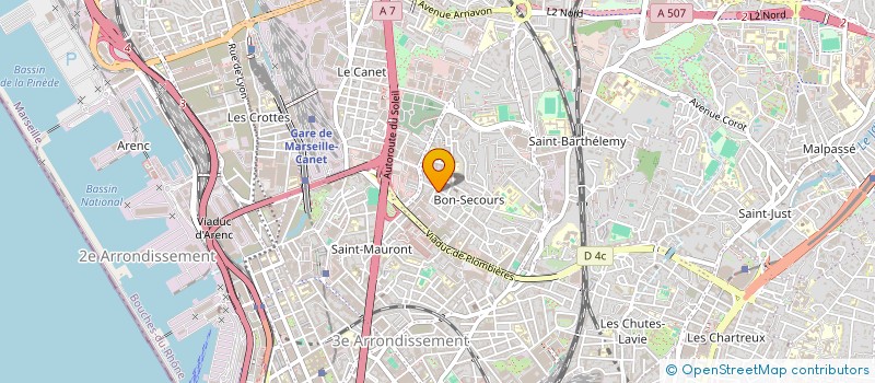 localisation de l'entreprise FRIOUL AUTO MOTO à MARSEILLE