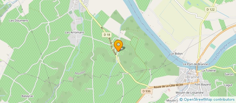 localisation de l'entreprise FRIP  MOULON