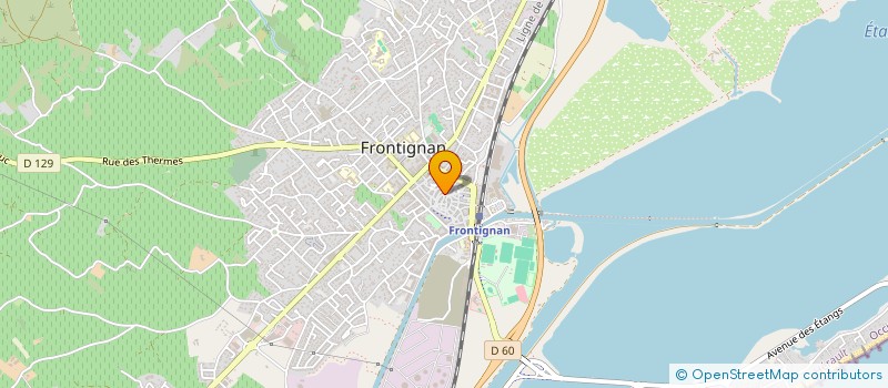 localisation de l'entreprise FRIP'ONNERIE à FRONTIGNAN