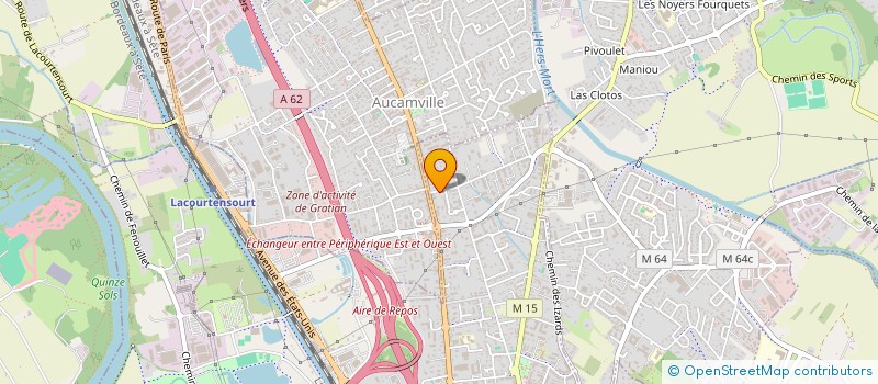 localisation de l'entreprise FRIP RECORD à TOULOUSE
