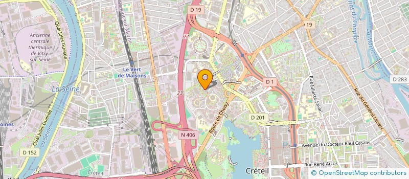 localisation de l'entreprise FRIPERIE DU PALAIS  CRETEIL