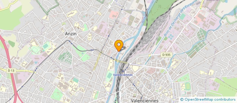 localisation de l'entreprise FRIPERIE HAIDER à VALENCIENNES
