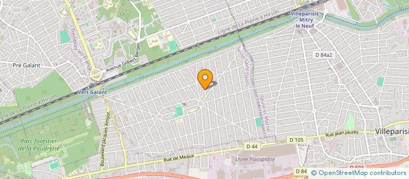 localisation de l'entreprise FRIPONLINE à TREMBLAY-EN-FRANCE